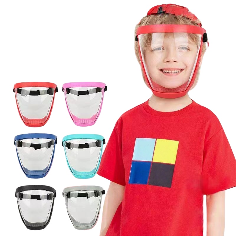 Kids Face Mask - Kids Full-Face Transparent Mask Anti-Dust And