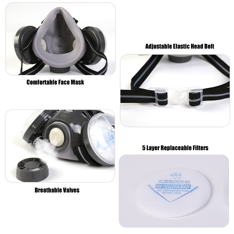 Mới Chống Bụi Chống Mặt Nạ Ngu - đánh giá và giá Dust Mask Construction