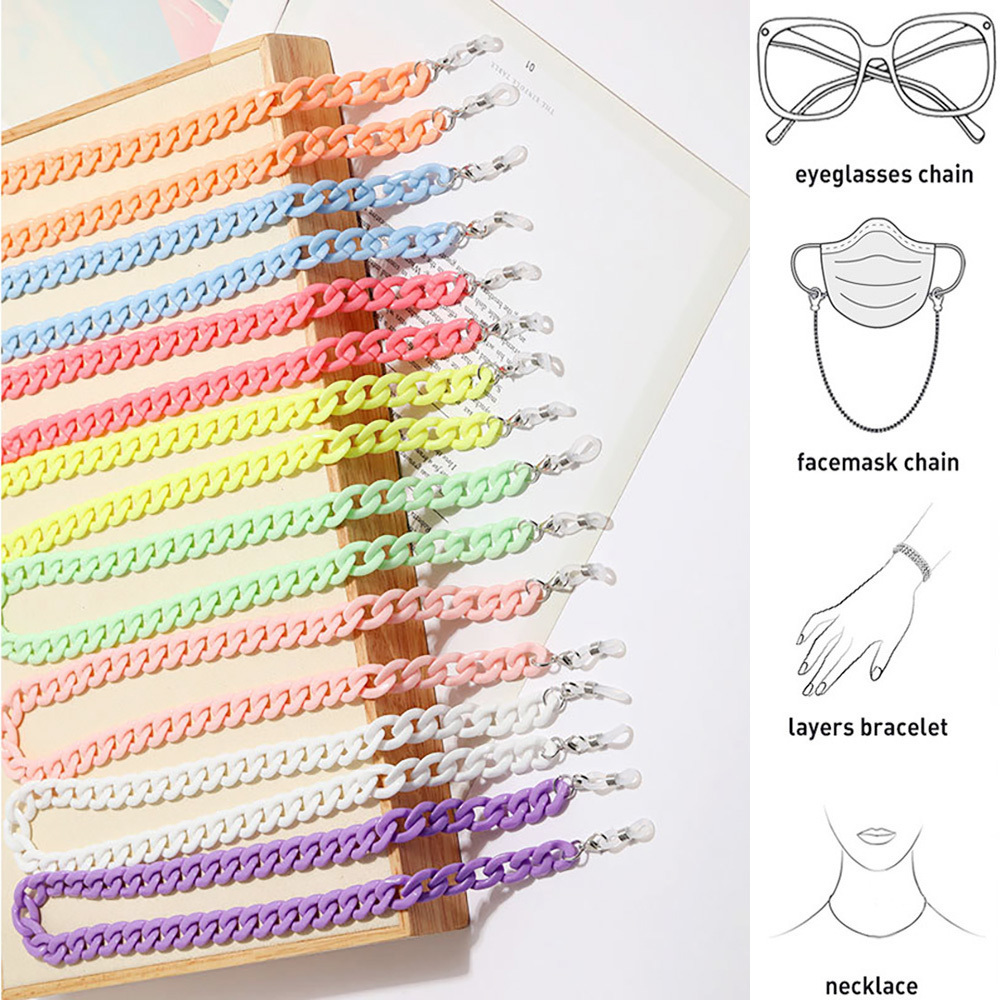 2021 Retro Nhựa Chống Trượt Kí - đánh giá và giá Mask Chain Holder