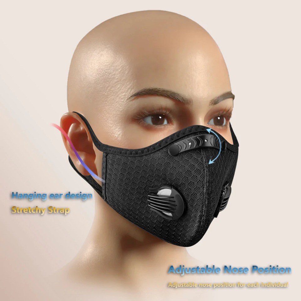 1PCS Cycling Mask With Activat - đánh giá và giá Dust Mask Construction