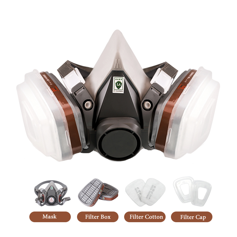 Nửa Mặt 6200 Bụi Mặt Nạ Hóa Họ - đánh giá và giá Dust Mask Construction