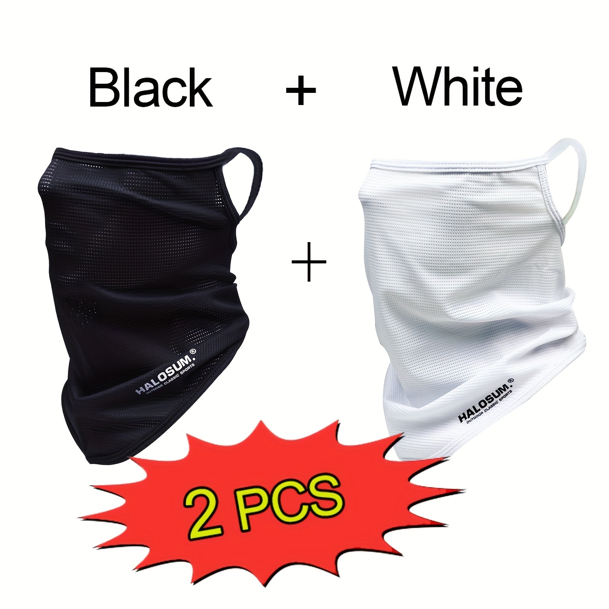 1/2Pcs Ice Silk Face Mask Brea - đánh giá và giá Kids Face Mask