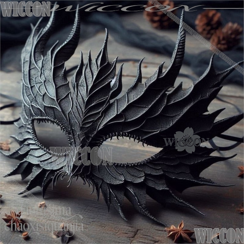 Black Dragonscale Masquerade M - đánh giá và giá Black Face Mask Pack